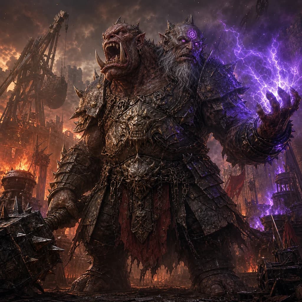 双頭のオーガ魔将ボロガンのイメージ